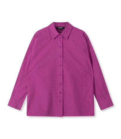 Blouse studs ELLA fuchsia - Refined Department