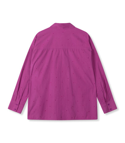 Blouse studs ELLA fuchsia - Refined Department