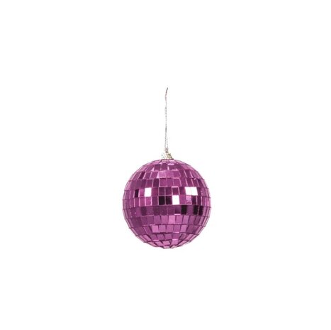 Kerstbal discobal roze klein - House Vitamin