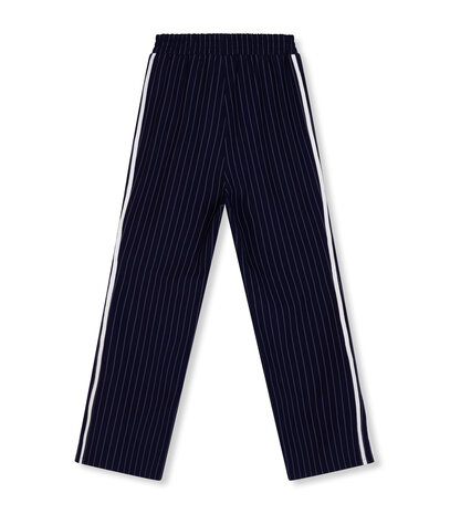 Broek striped Elena donkerblauw - Refined Department