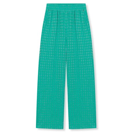 Broek glitter Nova turquoise - Refined Department