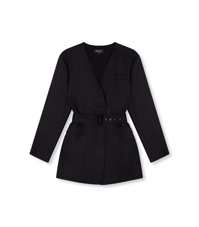 Jurk blazer Maan zwart - Refined Department