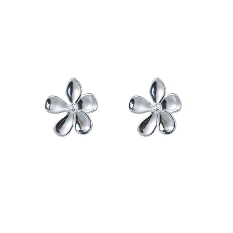 Oorbellen E5399-1 Flower stud zilver - Day&Eve