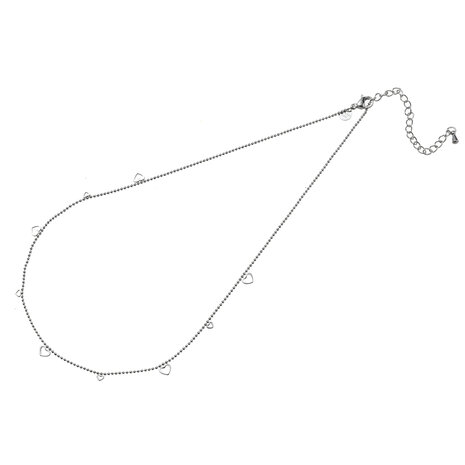 Ketting N5342-1  Tiny  heart necklace zilver - ​​​​​​​Day&Eve 