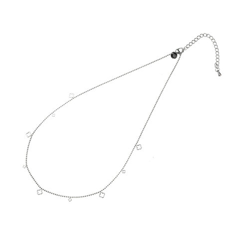 Ketting N5343-1 Tiny clover necklace zilver - ​​​​​​​Day&Eve 