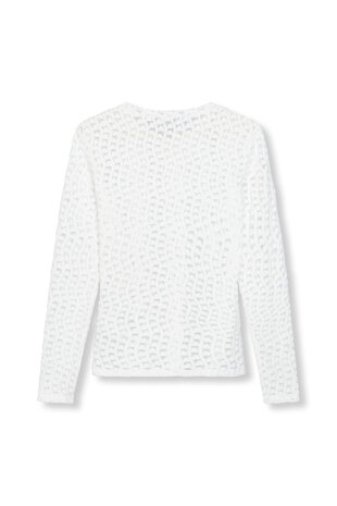 Top/longsleeve Maya wit - Refined Department