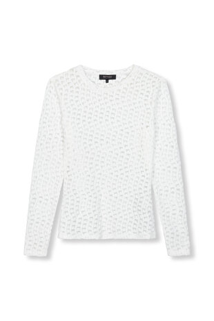 Top/longsleeve Maya wit - Refined Department