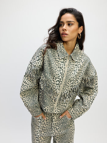 Jacket Willow leopard - Refined Department