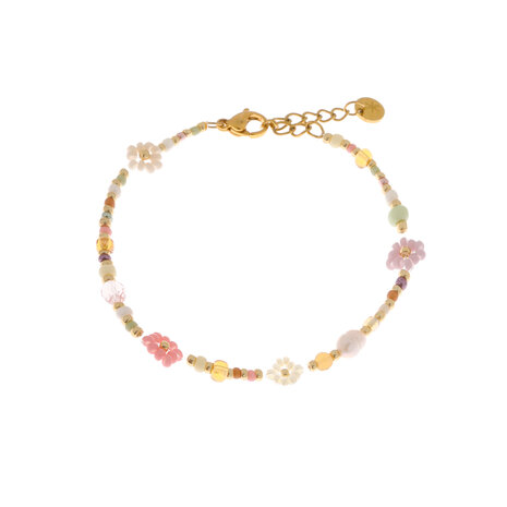 Armband Tutti frutti goud - Label Kiki