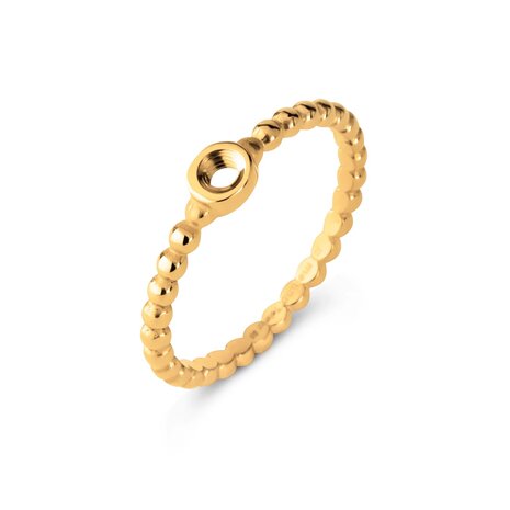 Twisted ring Tiem goud TR36 - Melano