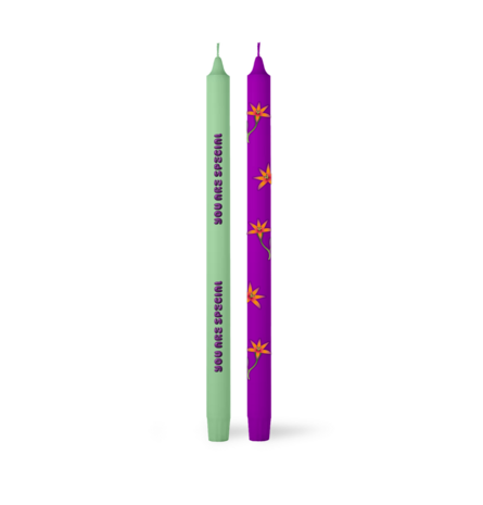 Diner kaarsen You are special - The Gift Label